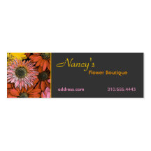 Floral vi business card