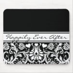 Floral Wedding Change to Any Colour Mouse Pad