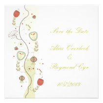 Floral Wedding Invitation invitations