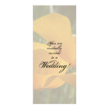 Floral Wedding Invitation