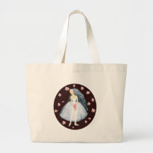 Florals & Bride Canvas Bag