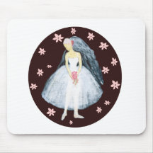 Florals & Bride Mouse Pads