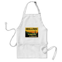 Florence Italy HOTEL DeROME Apron