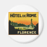 Florence Italy HOTEL DeROME Refrigerator Magnet