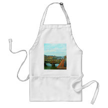 Florence, Italy shopping bridge Apron