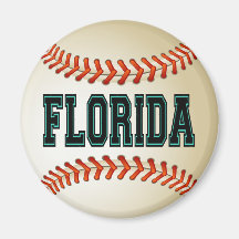 FLORIDA BASEBALL FRIDGE MAGNETS