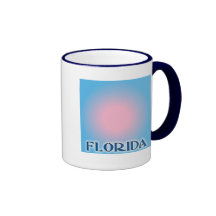 Florida Sunset Pink To Blue Mug