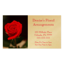 Florist Business Card