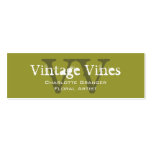 Florist Customisable Business Card Monograms