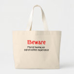 Florist out of Coffee Tote Bag