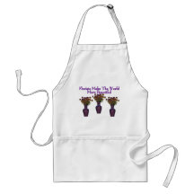 Florists Beautify The World Aprons