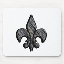 Flour De Lis Mousepads