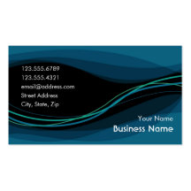 Flow Business Card (night blue)