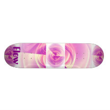 Flow Purple Eye Skateboard Deck