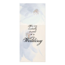Flower Blossoms Wedding Invitation