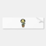 Flower Bumper Sticker