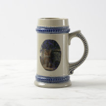 Flower Cat (oval) Mugs