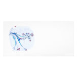 Flower Custom Photo Card