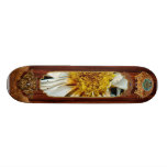 Flower - Daisy - Drunken sun Skateboard