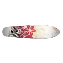 flower deck skate board