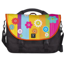 Flower Design laptop bag