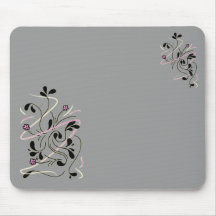 Flower Doodle Mousepad