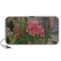 Flower Doodle Travel Speakers