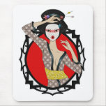 Flower Geisha Mousepad