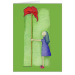 Flower Girl Card