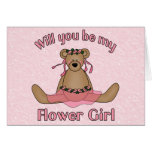 Flower Girl card