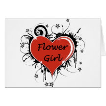 Flower Girl Card