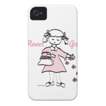 Flower Girl iPhone 4 Cases