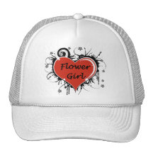 Flower Girl Mesh Hat