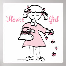 Flower Girl Print
