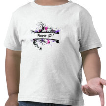Flower Girl T Shirts