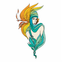 flower goddess acrylic cut outs