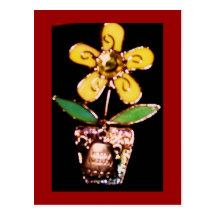 Flower Jewel Postcard