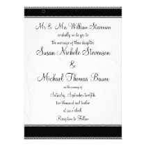 Flower Line Drawing invitations