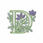Flower Monogram Initial D