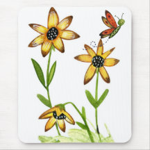 flower mouse pads