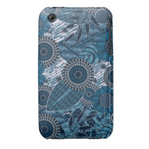 Flower pattern Case-Mate iPhone 3 case
