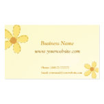Flower Patterns  Business Profile Card business cards