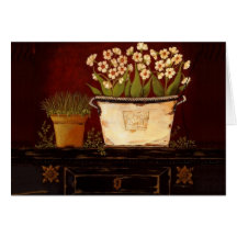 flower pot card