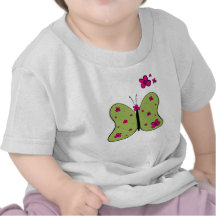 Flower Power Butterfly T-shirt