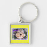 FLOWER POWER KEYCHAINS