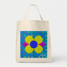 Flower-Power- tote Bag