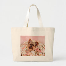 Flower pup bag