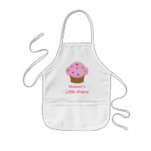 Flower Sprinkles Cupcake (Helper) Apron