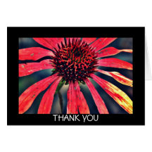 FLOWER THANK YOU CARD