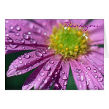 Flower Thank you Greeting Card